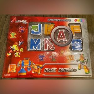 Alphabet Robots - Transforms and Combines